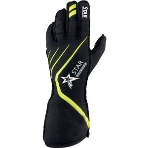 Gants de karting de course automobile à doigts complets de haute qualité personnalisés en gros, respirants, antidérapants, protection UV, unisexe, drapeau américain - Product Image 6