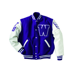 Best Quality Custom Chenille Embroidery <b>Men</b> Leather Sleeves Custom <b>Baseball</b> Bomber <b>Jackets</b> <b>For</b> <b>Men</b> - Product Image 2