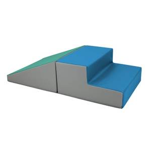 Set da 2 pezzi Soft Foam <span class=keywords><strong>Play</strong></span> Climb and Slide Toddler Learning Climber struttura di gioco in schiuma per attività <span class=keywords><strong>Indoor</strong></span> sicura - Product Image 3