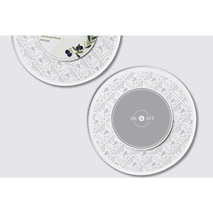 Carte d'invitation de mariage créative en acrylique avec lumière LED pour accessoires de mariage - Product Image 5