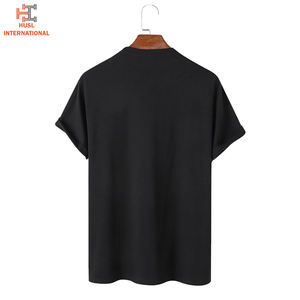 2025 t-shirt fabricant qualité supérieure coton uni vierge 220 Gsm t-shirts surdimensionnés hommes t-shirts surdimensionnés - Product Image 2
