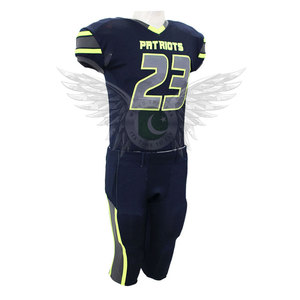 Servicio OEM uniforme de fútbol americano ligero y transpirable de talla grande tamaño personalizado cómodo uniforme de fútbol - Product Image 3