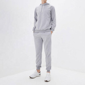 ชุดวอร์มเต็มตัวสำหรับผู้ชายเสื้อมีฮู้ดแบบสวมหัวเสื้อสเวตเชิ้ตมีฮู้ดเสื้อกางเกงสำหรับวิ่งชุดแทร็คสูทสำหรับผู้ชาย - Product Image 1