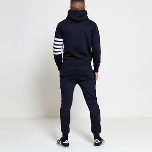 Customized 2 Piece Boys Track Suit Athletic Sweatsuit Jacket and Pants Sports Set - Product Image 6