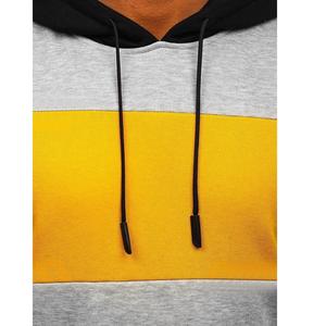 Sweat-shirt d'hiver personnalisé pour hommes avec sweat à capuche impression numérique motif uni couleurs personnalisées - Product Image 3