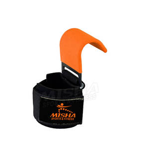 Crochets de levage de poids en néoprène, meilleure vente!, en métal, pour hommes et femmes, musculation - Product Image 2