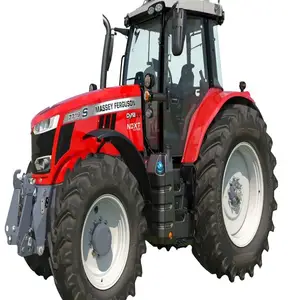 Traktor Massey Ferguson 7719 145hp 4WD, Kemudi Daya Hidrolik dengan Daya Listrik Yang Lebih Sederhana dan Rekondisi Merah Baru