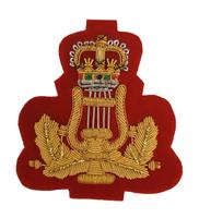 Insignia de Rango de Sargento Mayor del Regimiento de Oficiales Superintendentes, Bordada con Cuentas y Hilo Metálico, Ecológica, Color Personalizado
