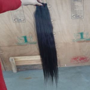 Extensiones de Cabello Humano Remy Indio Virgen Liso y Sedoso, Precios al por Mayor de Alta Calidad - Product Image 1