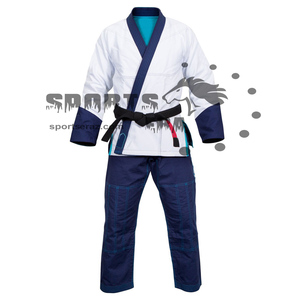 Kimonos brasileños para hombres OEM Time Lead Sportswear Material de algodón para Jiu Jitsu y soporte de Judo para artes marciales para adultos - Product Image 3