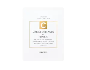 Rooicell Eterno Marine Collagen   Peptide Ampoule Sheet Mask