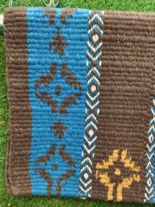Manaal Enterprises Reya New Zealand Wool Western Saddle Blanket Top <b>Felt</b> Pad Sensor Flex Size 35" L x 38" W x 1" <b>Thickness</b> MO01 - Product Image 5
