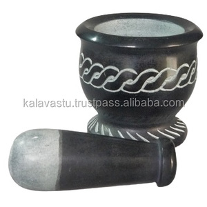 สากหินตกแต่งด้วยมือพร้อมรูปห้าเหลี่ยมแกะสลักหินธรรมชาติ - Product Image 4