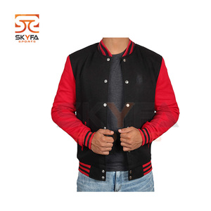 Vestes pour hommes de haute qualité, nouveau design, fabrication OEM, vestes en duvet pour hommes, vestes universitaires - Product Image 6
