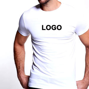 2025 Oem algodón Spandex Strech de gran tamaño impresión personalizada Logo culturismo Fitness músculo Slim Fit hombres gimnasio camisas - Product Image 1