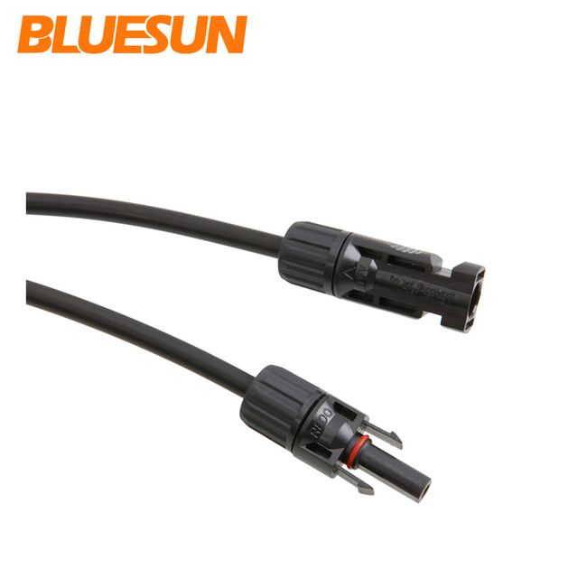 Bluesun Electric Wire Cable 4mm2 Cable Solar Pv Connector Dc Solar Pv Cable 4mm 6mm 8mm 12mm