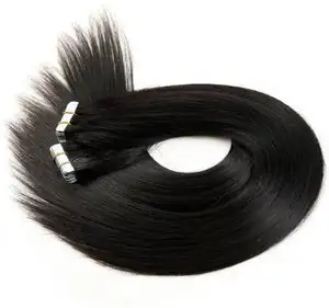 Nastro indiano vergine crudo dei capelli umani nelle estensioni dei capelli capelli orientali