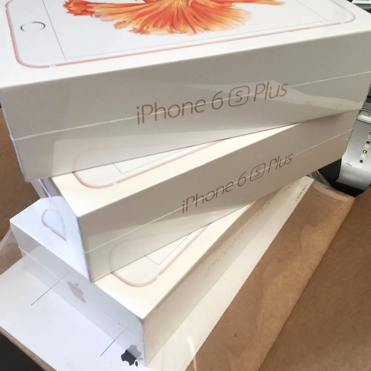 Apple iPhone 6S Plus -64GB - 128GB - Rose Gold/Merah (Tidak Terkunci) A1687 (CDMA + GSM) Sim Gratis