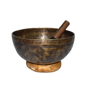 Siêu Chất Lượng Handmade Bảy Kim Loại Hát Bát Nghệ Thuật Dân Gian Phật Giáo Nepal 50Kg Np Tốt Nhất Nghề Thủ Công - Product Image 1