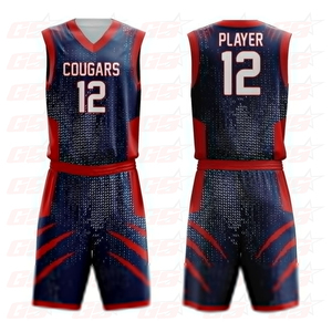 En gros hommes Uniformes de Basket-Ball Réversible 2 Côtés Porter Maillot De Sport Et Short En Maille Débardeur D'entraînement SetHot vente produits - Product Image 6