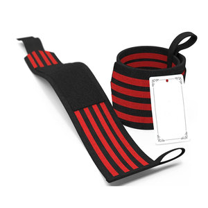 Muñequera de levantamiento de pesas de alta calidad, envolturas de muñeca personalizadas para Fitness, gimnasio, entrenamiento de fuerza - Product Image 4