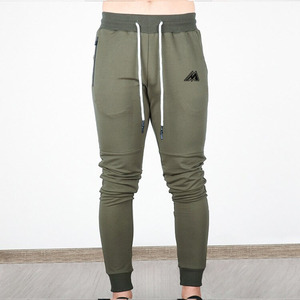 Pantalons de jogging décontractés pour hommes, tissu en laine peignée imperméable de haute qualité, vêtements de sport amples, nouveaux pantalons de survêtement de printemps et d'automne avec logo personnalisé - Product Image 6