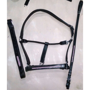 VENDO CANAL VACÍO CUERO HALTER color negro marrón bronceado EN Dollar 7 Full-COB-Shetland - Product Image 3