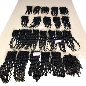 Extensiones de cierre de encaje de cabello humano Remy vietnamita 4x4 y 5x5 de alta calidad precio de fábrica directo - Product Image 4
