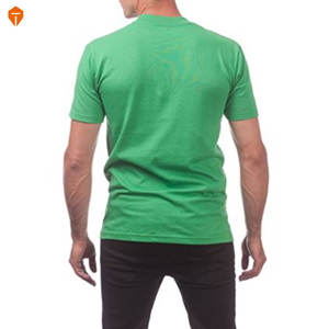 Mens Solid Color Side Snap Button Design Loose Cotton Short Sleeve T-Shirts - Product Image 5