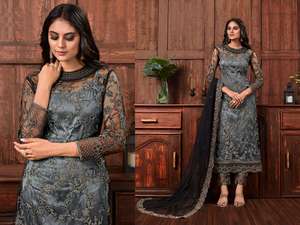 Conjunto de algodón para mujer, ropa de estilo indio de bollwood, moda de verano, conjunto bohemio para fiesta con pantalón con dupatta de royal export - Product Image 5