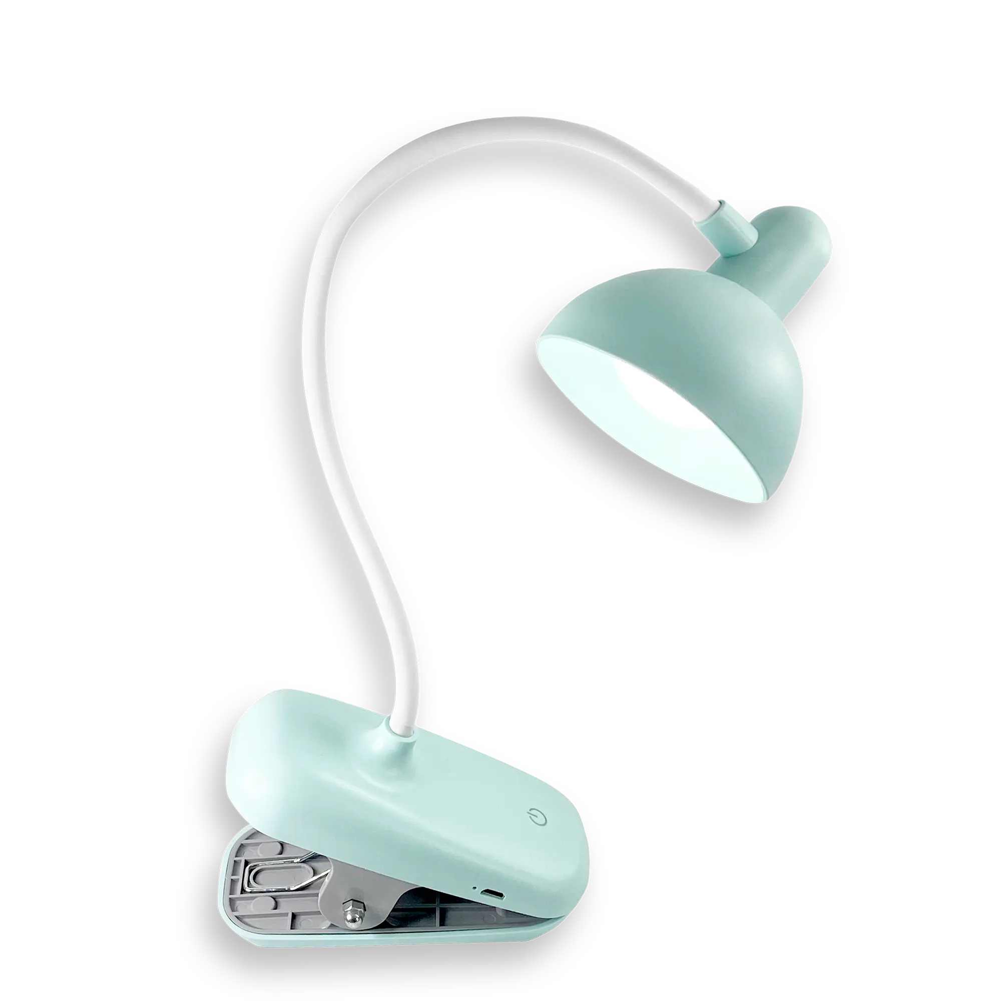 Lampe de bureau en stock en Italie, lampe de lecture de bureau, lampe de lecture, 3 modes LED batterie plastique MU ronde salon chambre à coucher travail à domicile 10 pièces 0.23