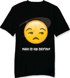T-shirt imprimé graphique pour homme, col rond en coton noir personnalisé, style streetwear décontracté avec motif satellite, pour la vente en gros - Product Image 5
