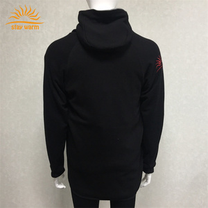 Custom Embroidery Logo Unisex 5V USB <b>Electric</b> <b>Heated</b> Hoodie <b>Jacket</b> with Carbon Fiber Heating Pads - Product Image 5