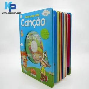 2021 Indonesië Hoge Kwaliteit Kinderen Board Boek Afdrukken Met Aangepaste Verpakking