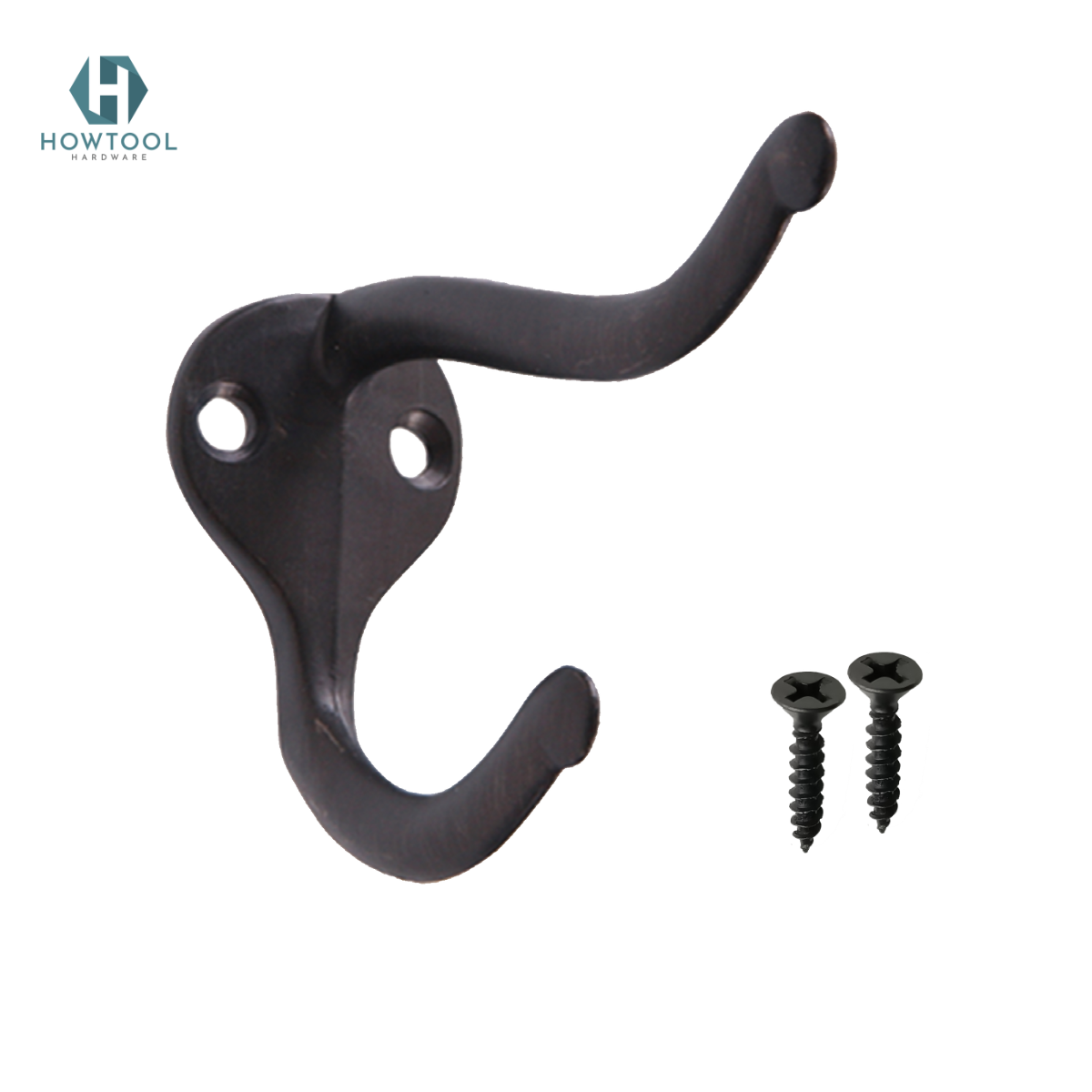 Coat und Hat Hook Best verkauf Heavy Duty Wall Double Towel Robe Hooks Satin Nickel