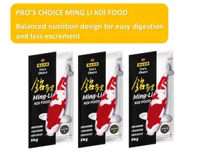 Quick Grow Koi Fish Food Color Enhancer Ming Li Koi Food