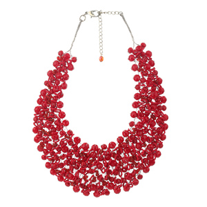 Collier de perles de rocaille bohème fait à la main pour femmes nouveau design collier ras du cou à la mode avec des chaînes de style religieux - Product Image 5