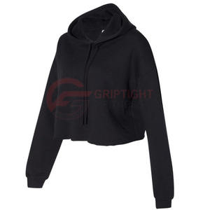 Bella + Canvas Mujer 7502 Crop Hoodie Sudadera Tallas grandes Diseño de impresión sin costuras - Product Image 2