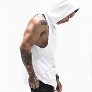 Tank Top Wholesale Sports Sleeveless Cotton <b>Vest</b> Fit Gym Mens Muscle <b>Stringer</b> Bodybuilding Fitness Running Custom Logo Tank Top - Product Image 4
