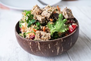 Eco2go Vietnam Vente en gros de bols en coquille de noix de coco naturelle faits à la main |   Vaisselle artisanale écologique sans BPA pour le camping |   100% compostable - Product Image 5