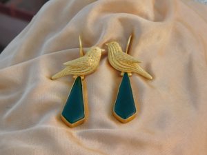 Pendientes de aro hechos a mano para niñas y mujeres - Product Image 4