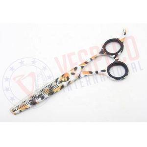 Ciseaux de coiffure professionnels en acier inoxydable avec embouts émoussés pointus Outil de beauté pour l'amincissement et l'utilisation par le barbier - Product Image 1