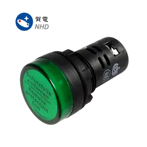 NLD22-GI LED Lampe Pilote Voyant AC 220 ~ 240V anti-parasitage Type