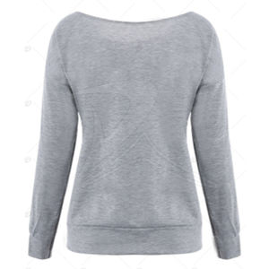 Sudaderas de Cuello Redondo para Mujer de Alta Calidad, con Logotipo Personalizado, Cómodas, para Invierno, Tejido ODM, Venta al Por Mayor - Product Image 2