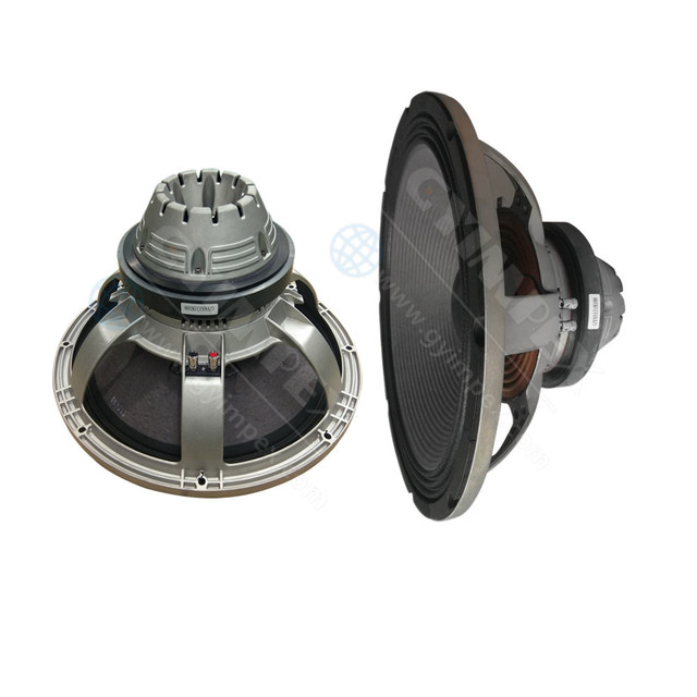 Professional 3600W 18 Inch Tetracoil Subwoofer Loudspeakers With Two Inside-outside 4" Diameter Voice Coils