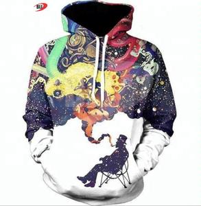 เสื้อฮู้ดแบบสวมหัวพิมพ์ซับลิเมชันสำหรับผู้ชายผ้าฟลีซผ้าฝ้ายโพลีเอสเตอร์100% ดีไซน์ตามสั่งพร้อมโลโก้แบรนด์สำหรับทุกเพศ - Product Image 4