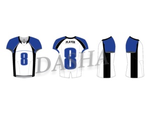 Conjunto de camiseta de fútbol americano profesional personalizado, ropa deportiva para hombre, uniforme sublimado de talla grande - Product Image 4