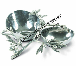 Cuenco de Servir Dorado Antiguo Martillado a Mano para Mesa, Cuenco Redondo de Metal con Forma de Flor para Decoración del Hogar, Cuenco Dorado Martillado para Pedicura - Product Image 3