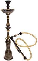 Borrey-shisha en laiton pur, tuyau, Pot de tabac pour shisha Hookah, fait à la main, de styliste, objet de décoration pour la maison