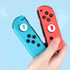 Estilo <span class=keywords><strong>Baymax</strong></span> para Nintendo Switch y NX Lite NS Joystick Cover Thumb Stick Grip Cap Skin JoyCon Controller Gamepad Thumbstick Case - Product Image 3